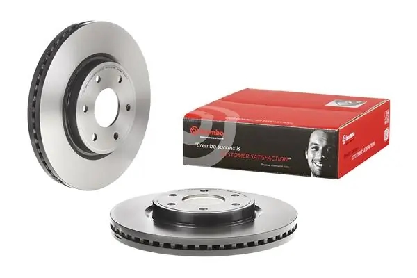 BREMBO 09B54511 Диск тормозной передний вентилируемый 358мм