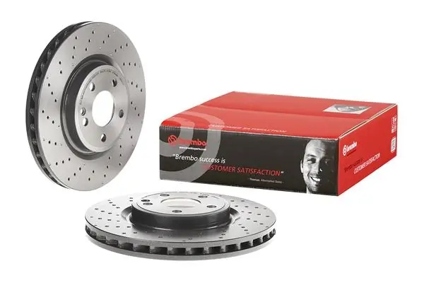BREMBO 09B80751 Диск тормозной UV Coated | перед |