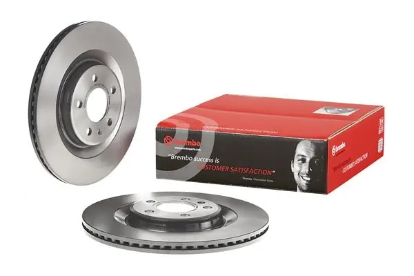 BREMBO 09B96911 Диск тормозной передний/задний вентилируемый PVT 330мм