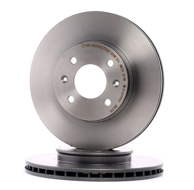 BREMBO 09C17111 Диск тормозной HYUNDAI SOLARIS 10-/KIA RIO III 11- передний D 256мм.