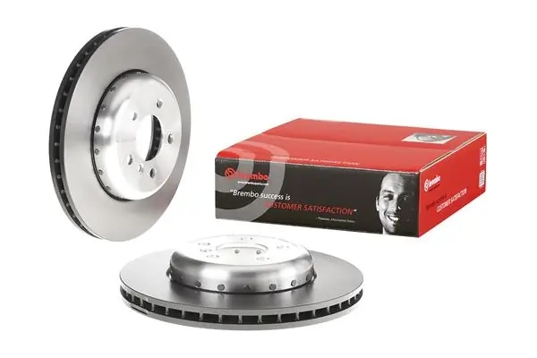 BREMBO 09C40913 Диск тормозной BMW F10 10- передний