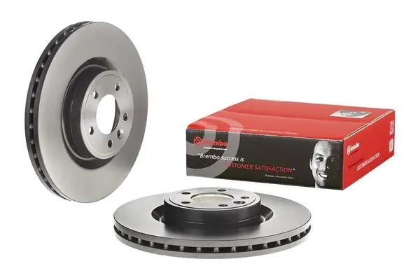 BREMBO 09C81911 Диск тормозной LAND ROVER DISCOVERY V 16-/RANGE ROVER IV 12- передний D 363мм.
