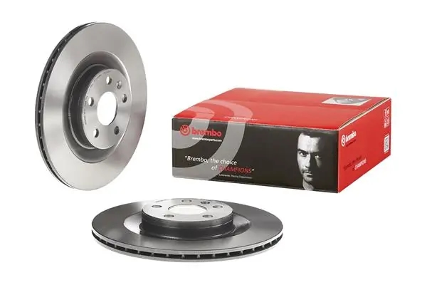 BREMBO 09C93811 Диск тормозной VOLVO XC90 II 14- /S90/V90 R17  16- задний D 320мм.