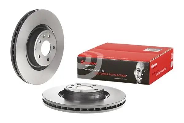 BREMBO 09D05911 Диск тормозной AUDI A4 15-/A5/Q5 16- передний вент.D 338мм.
