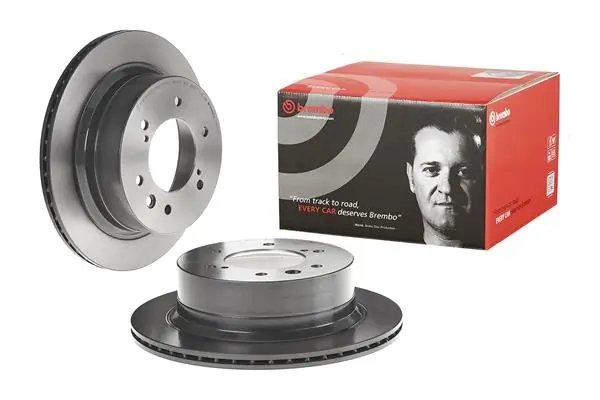 BREMBO 09D85311 Диск тормозной MITSUBISHI PAJERO SPORT III 15- задний вент. D 315мм.
