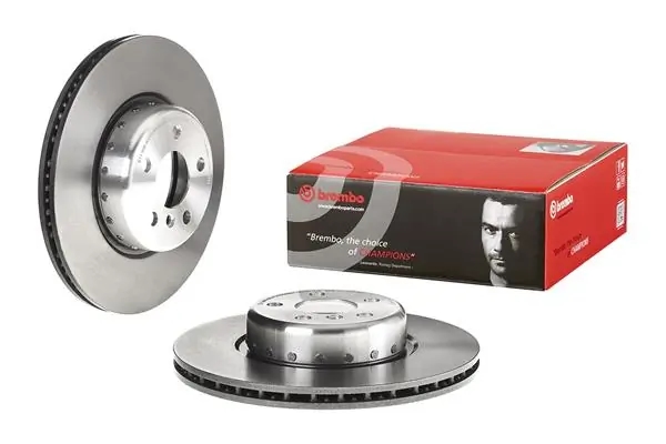 BREMBO 09D90413 Диск тормозной BMW 5 G30/ X3 G01/ X4 G02 передний вент.D 330мм.