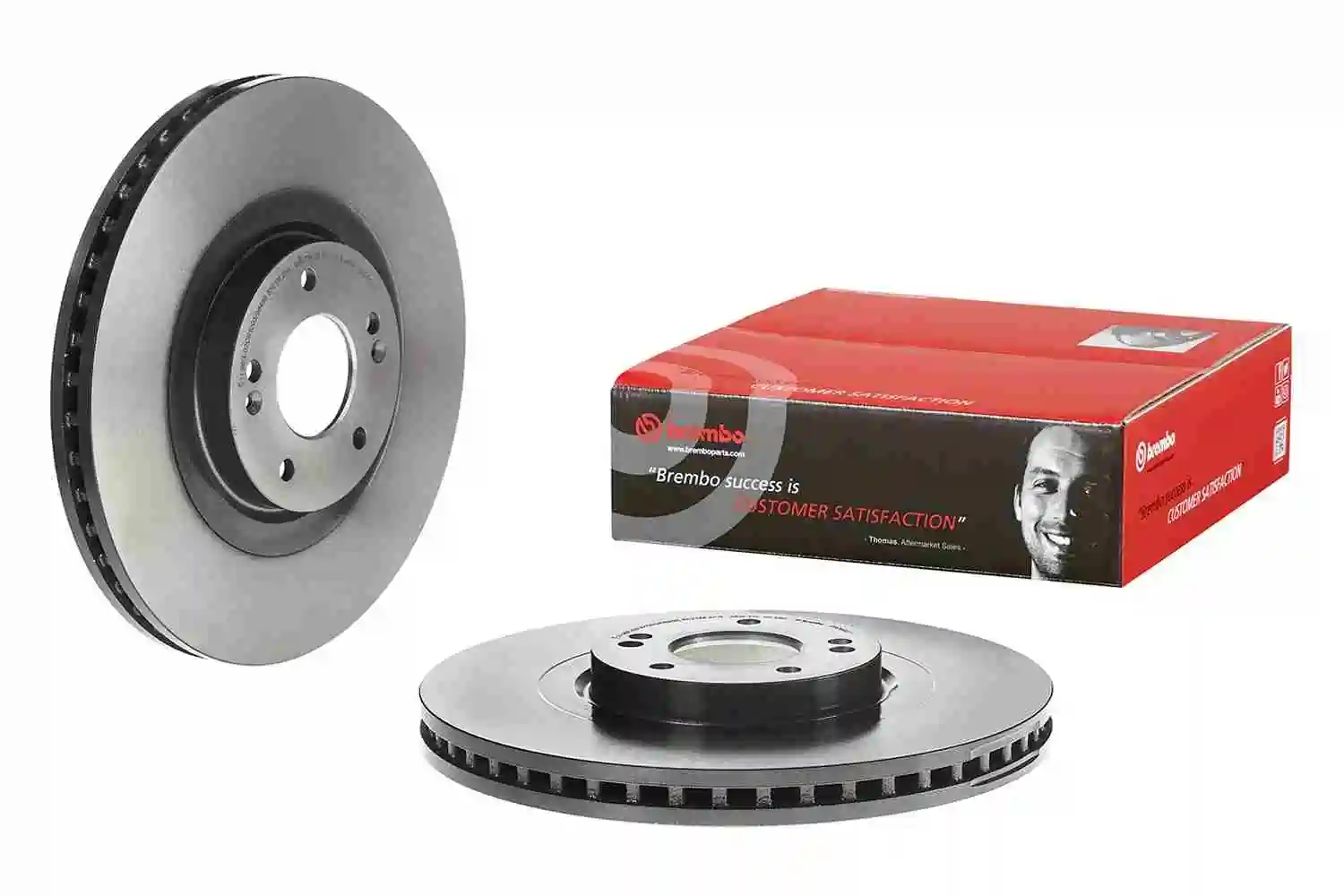 BREMBO 09D99011 Диск тормозной HYUNDAI SANTA FE/KIA SORENTO R18  18- передний вент. D 340мм.