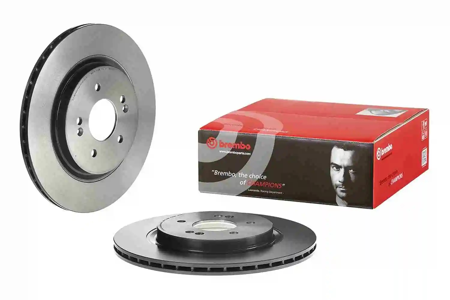 BREMBO 09D99111 Диск тормозной HYUNDAI SANTA FE 18- задний вент. D 314мм.