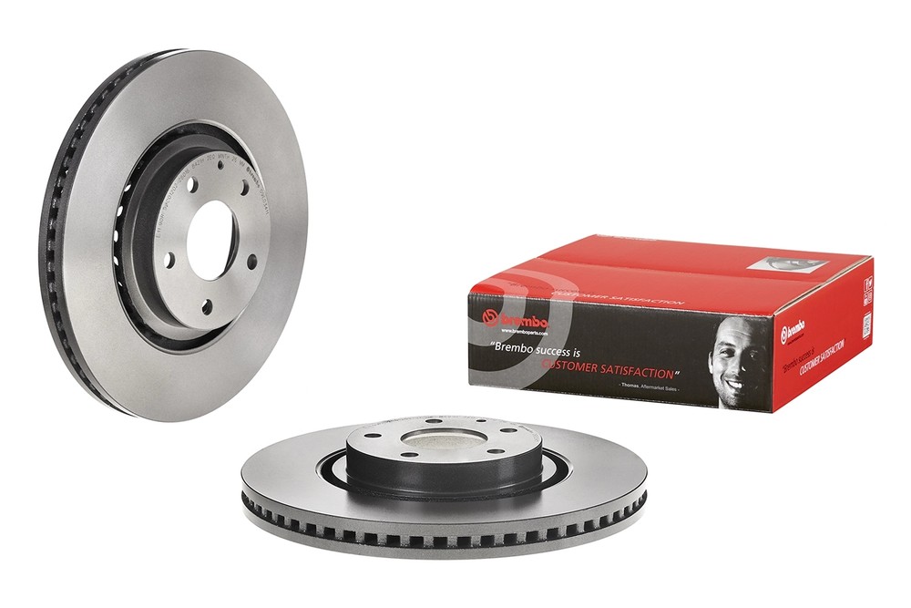 BREMBO 09E03411 Диск тормозной MAZDA 6 18-/CX-5 17-/CX-9 16- передний вент. D 320мм.