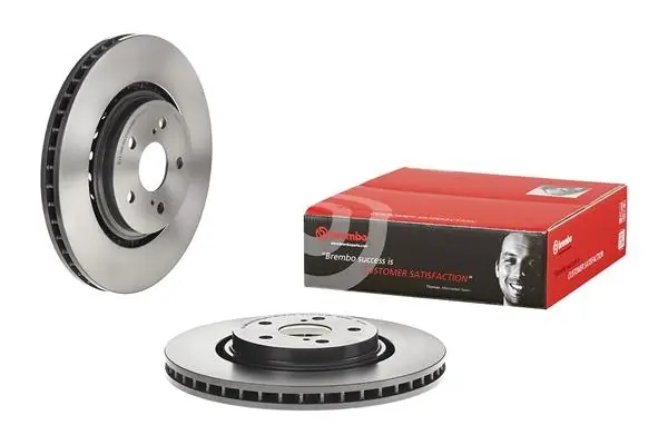 BREMBO 09E12611 Диск тормозной TOYOTA CAMRY 19-/LEXUS RX 15-/TOYOTA RAV4 12- передний