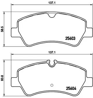BREMBO P24160 Колодки тормозные дисковые зад