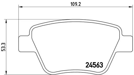 BREMBO P85114 Колодки тормозные дисковые задн, AUDI: A1 1.2 TFSI/1.4 TFSI/1.6 TDI/2.0 TDI/2.0 TFSI quattro 10-, A1 Sportback 1.2 TFSI/1.4 TFSI/1.6 TDI/2.0 TDI 11-, A3 1.2 TSI/1.4 TFSI/1.6/1.6