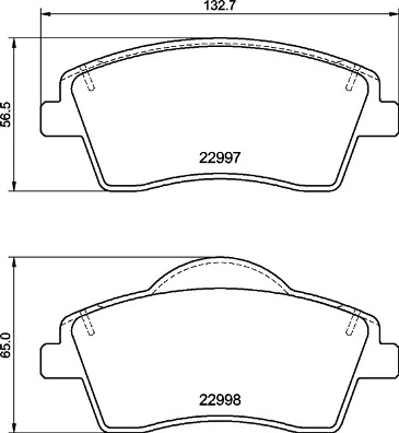 BREMBO P86033 Колодки тормозные GEELY PREFACE 20-/VOLVO XC40 17- передние