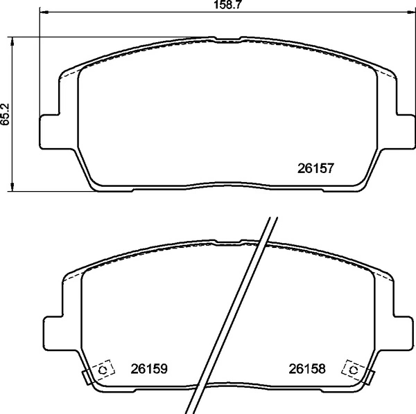 BREMBO P30116 Колодки тормозные HYUNDAI SANTA FE 18-/KIA SORENTO 15- передние