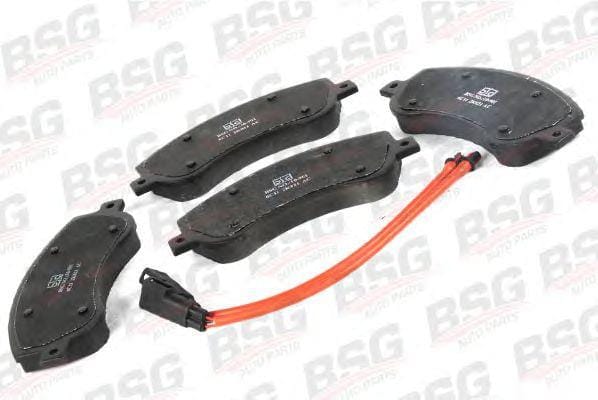BSG AUTO PARTS BSG30200005 Колодки тормозные FORD TRANSIT 330/350 06-/VW AMAROK 10- передние с датчиком