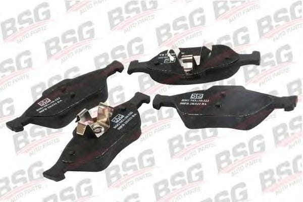 BSG AUTO PARTS BSG30200023 Колодки тормозные FORD FIESTA 95>01/01>/FUSION 01> передние