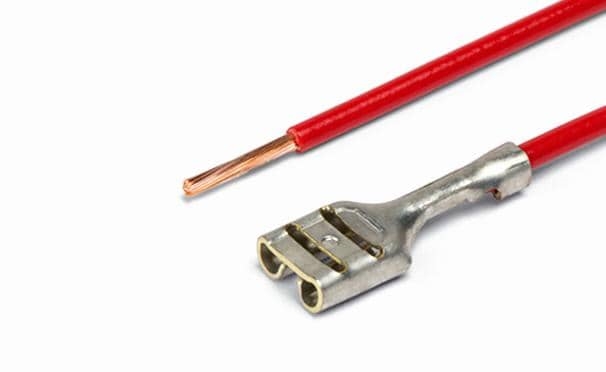 CARGEN AX38301 Контакт гнездовой серии 6,3 мм обжатый с проводом 1,0 кв.мм.