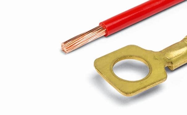 CARGEN AX39001 Контакт кольцевой диаметр 8,2 мм обжатый с проводом 4,0 кв.мм.