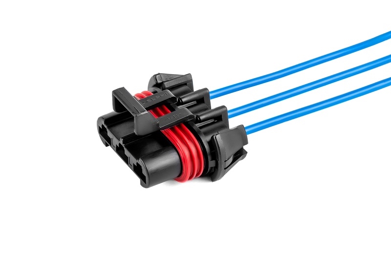 CARGEN AX448 Разъем 12124685 (3pin) 3 контакта к мотору вентилятора радиатора охлаждения двигателя для Audi, Seat
