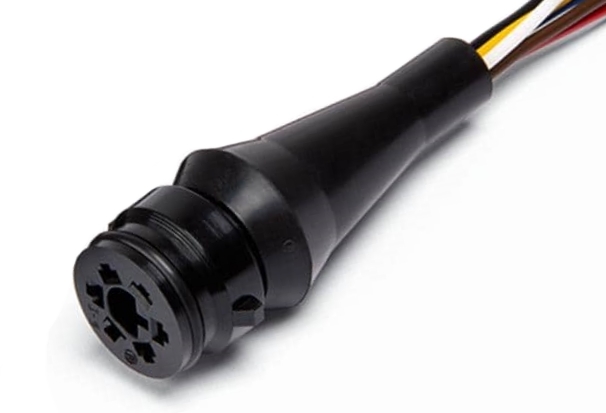 CARGEN AX5021 Разъем Ф53.647.055 (6pin) 6 контактов к задним фонарям (с проводами 250мм в гофре) для GAZ, Камаз, М