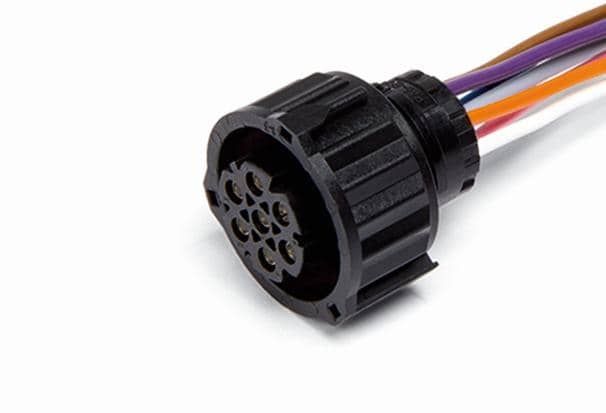 CARGEN AX503 Разъем байонет (розетка) 967650 (7pin) 7 контактов передних блок-фар для GAZ, заднего светодиодного