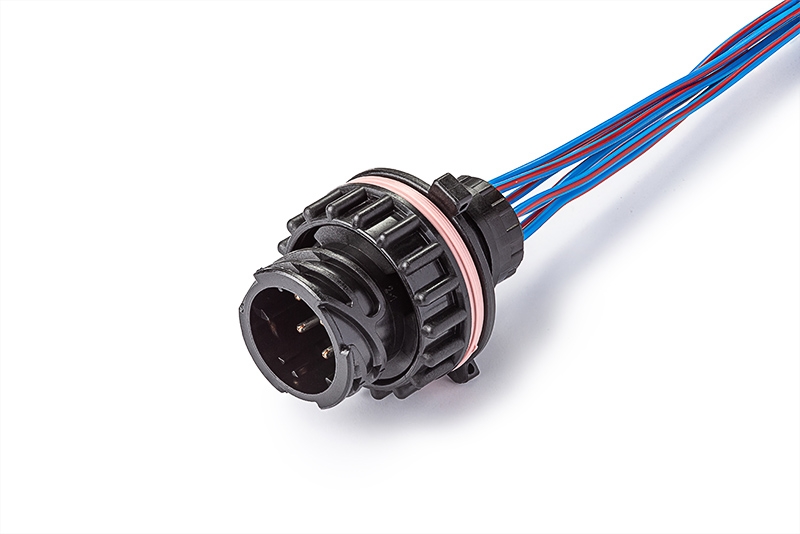 CARGEN AX5035 Разъем байонет (вилка) 1-967447-1 (7pin) 7 контактов блок-фар для GAZ, Камаз, МАЗ, заднего светодиод