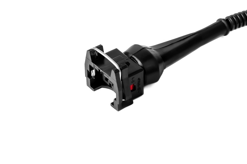 CARGEN AX5092 Разъем 1284485110 (2pin) 2 контакта в гофре к датчику детонации для GAZ, Lada (ВАЗ), UAZ  к датчику