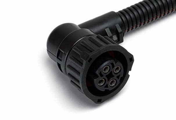 CARGEN AX5231 Разъем байонет (розетка) 1-967325-1 (4pin) 4 контакта с угловым адаптером, датчика спидометра, датчи