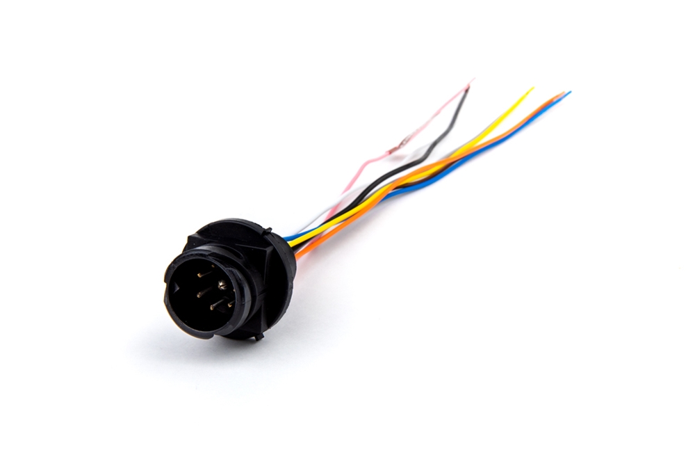 CARGEN AX5272 Разъем байонет (вилка) 7806390 (8pin) 8 контактов фонарей и фар прицепов и полуприцепов для Камаз, М