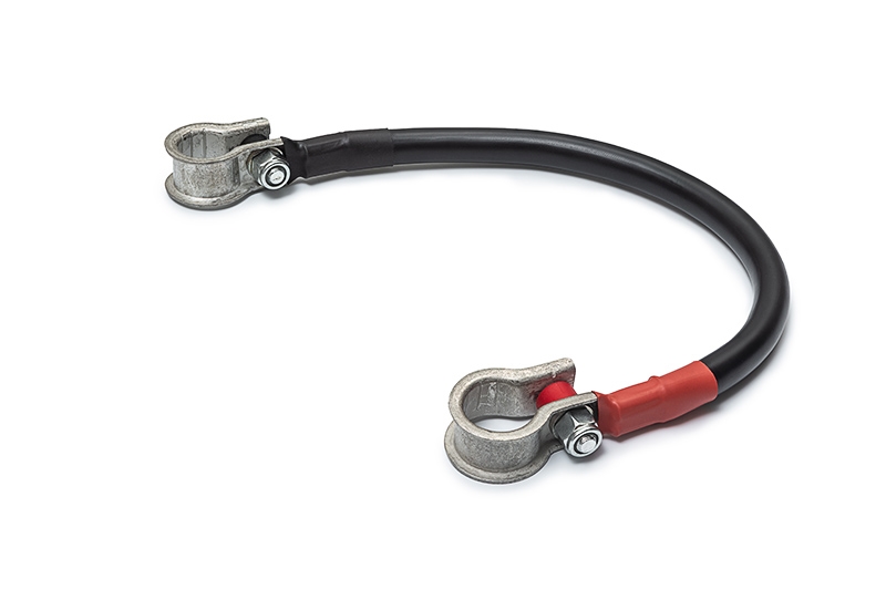 CARGEN AX62235 Перемычка с клеммами + и - аккумуляторной батареи, сечение провода 35 кв.мм. длина 300 мм.