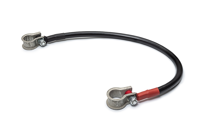 CARGEN AX62325 Перемычка с клеммами + и - аккумуляторной батареи, сечение провода 25 кв.мм. длина 400 мм.