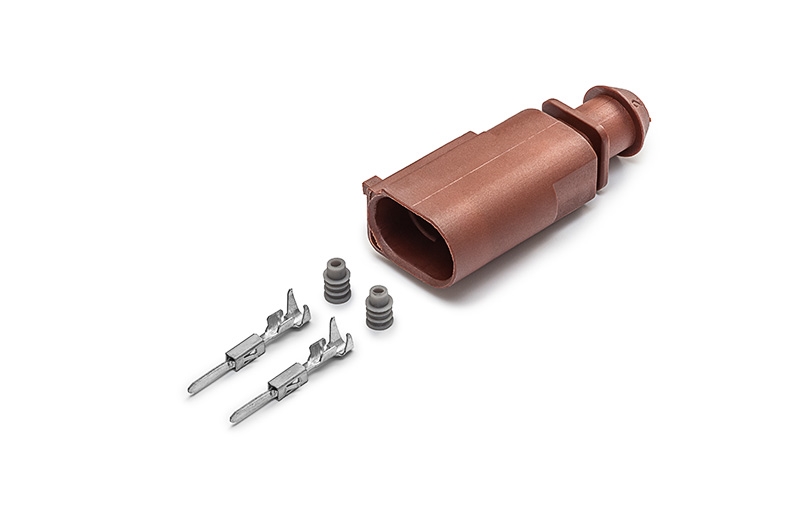 CARGEN AX8242S Разъем 6X0973802A (2pin) 2 контакта компрессора кондиционера для Audi, Seat, Skoda, Volkswagen.