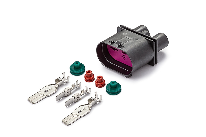 CARGEN AX8384S Разъем 1J0906444 (4pin) 4 контакта вентилятора радиатора охлаждения двигателя для Audi, Seat, Skoda,