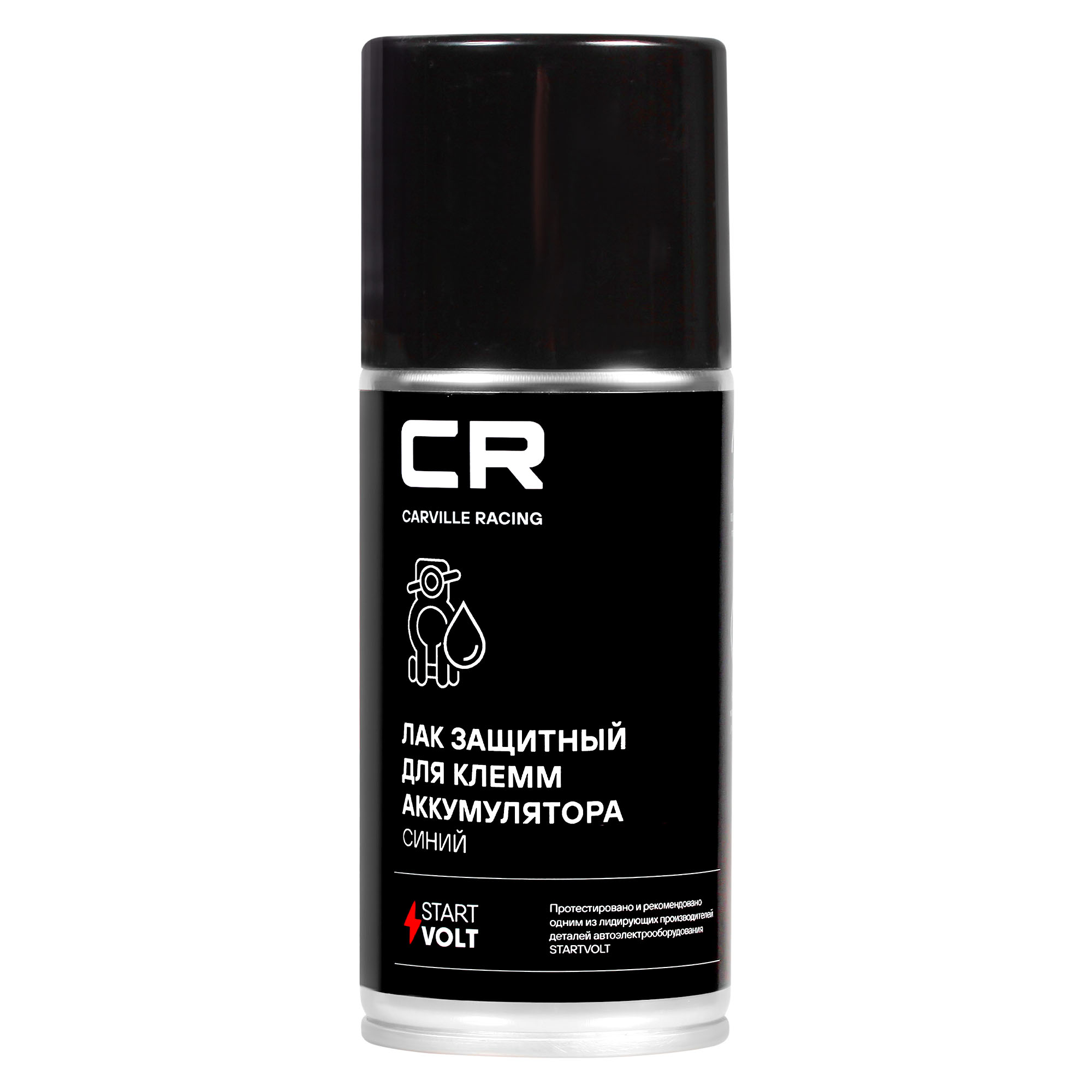 CARVILLE RACING G7210282 Лак защитный CR для клемм АКБ, аэро, 210ml (G7210282)