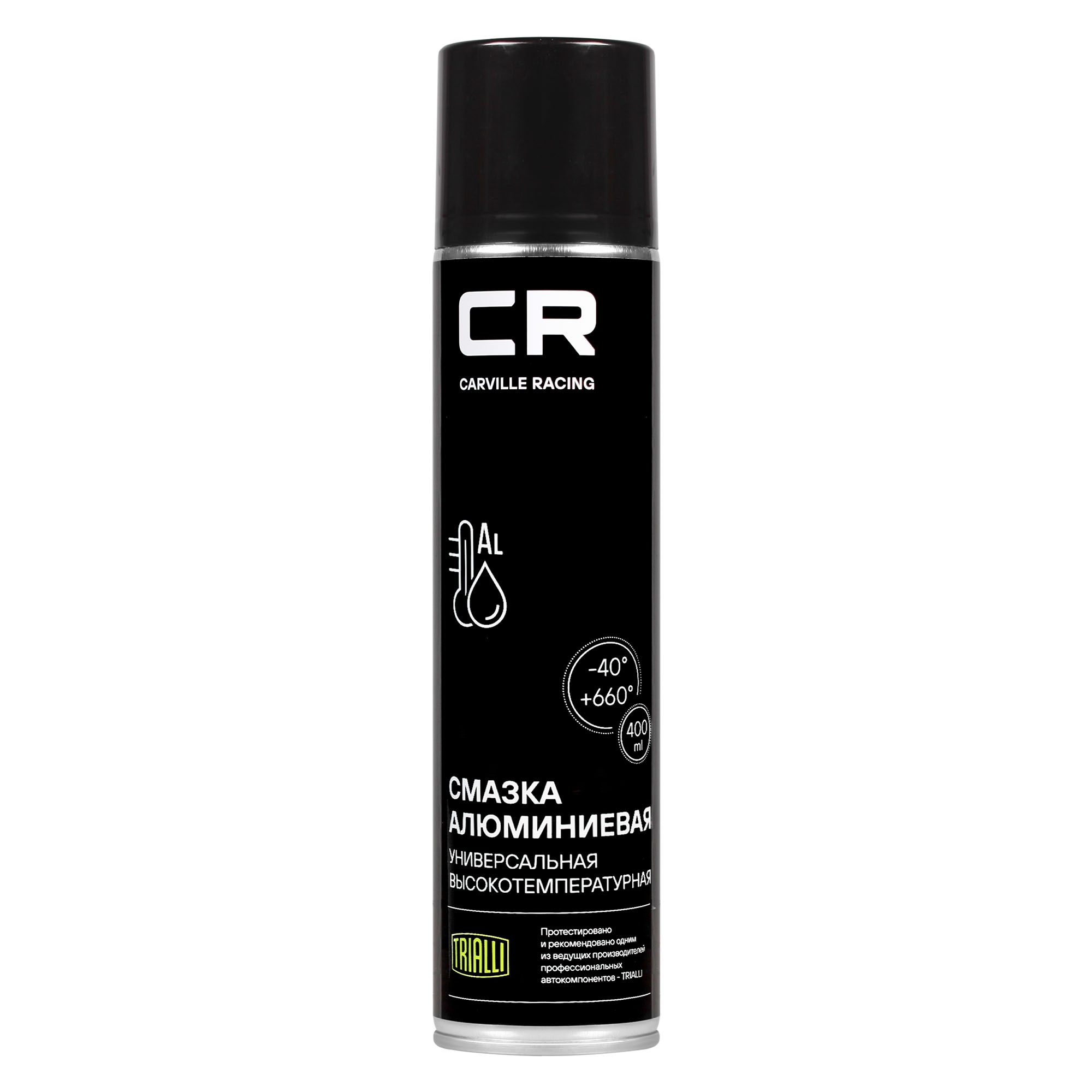 CARVILLE RACING G7400054 Смазка CR алюминиевая высокотемпературная, аэро, 400ml