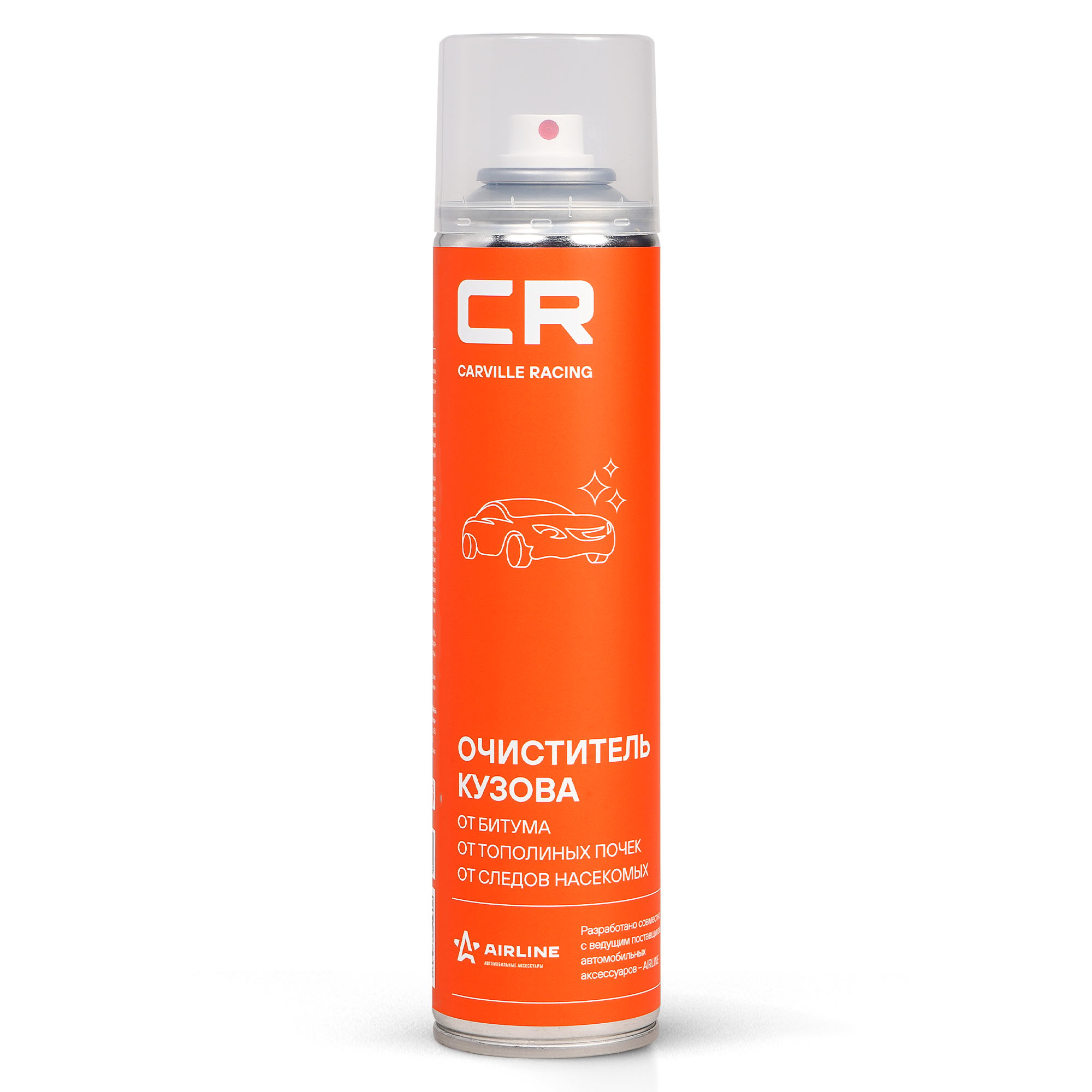 CARVILLE RACING S3051789 Очиститель кузова CR, антибитум, аэрозоль, 400 ml