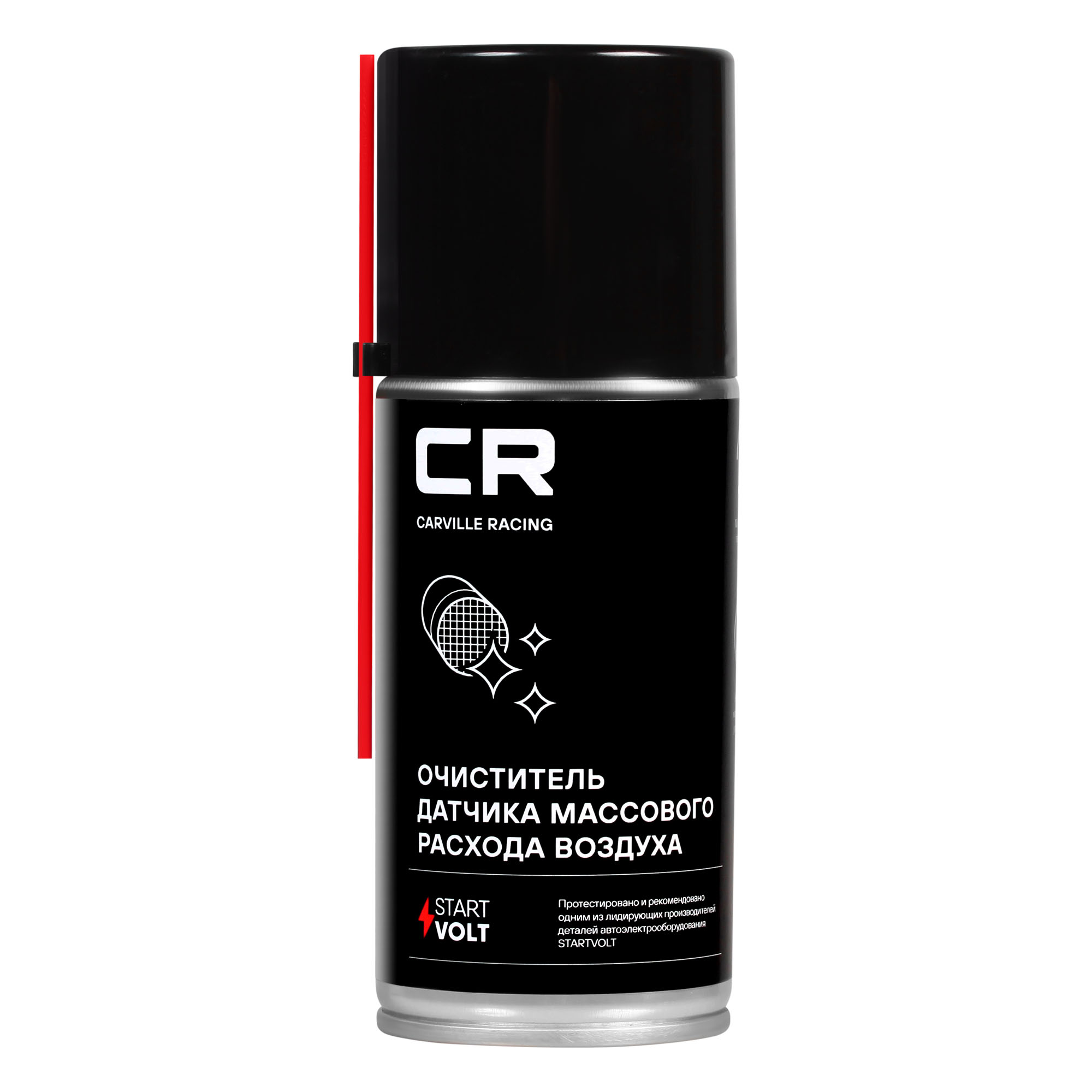 CARVILLE RACING S7210327 Очиститель CR датчика массового расхода воздуха, аэро, 360°, 210ml