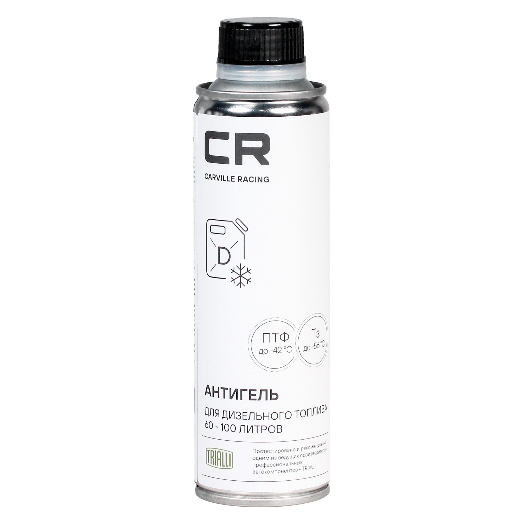 CARVILLE RACING W5155069 Антигель CR для дизельного топлива 60-100л, 335ml