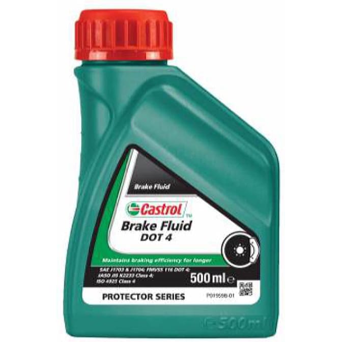 CASTROL 15CD18 Жидкость тоpмозная CASTROL BRAKE FLUID DOT 4, 0.5л