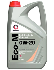 COMMA ECOM5L Масло моторное 0W20 COMMA 5л синтетика ECO-M C5 MB 229.71