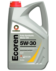 COMMA ECR5L Масло моторное 5W30 COMMA 5л синтетика ECOREN