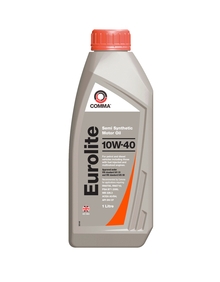 COMMA EUL1L Масло моторное 10W40 COMMA 1л полусинтетика EUROLITE