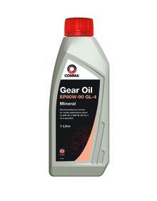 COMMA GO41L Масло трансмиссионное 80W90 COMMA 1л EP 80W90 GL4 GEAR OIL