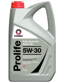 COMMA PRO5L Масло моторное Comma Prolife синт. 5W-30 5л.