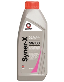 COMMA SYX1L Масло моторное 5W30 COMMA 1л синтетика SYNER-X Dexos 1:2015 API SN
