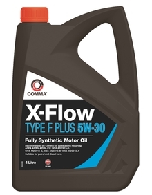 COMMA XFFP4L Масло моторное 5W30 COMMA 4л синтетика XFLOW TYPE F PLUS