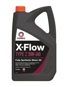 COMMA XFZ5L Масло моторное 5W30 COMMA 5л синтетика XFLOW TYPE Z