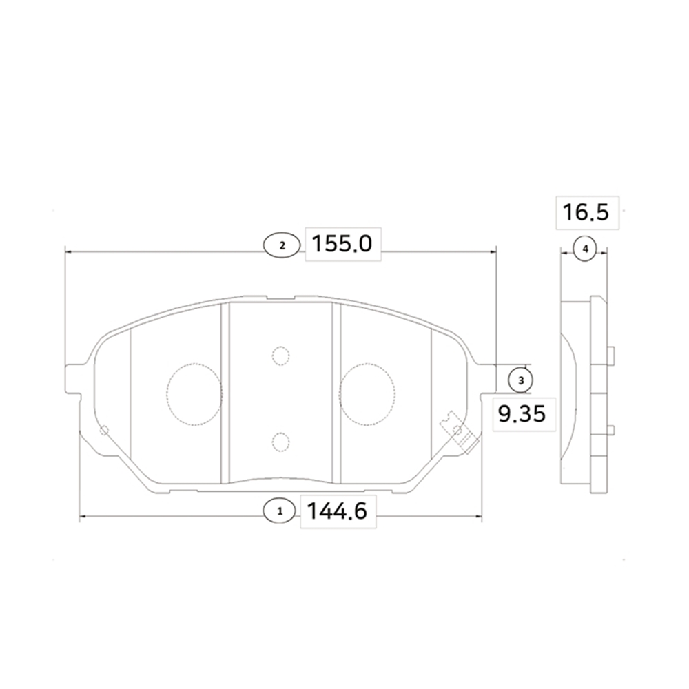 CTR GK0493 Колодки торм.пер. (старый арт. CKKH-39)