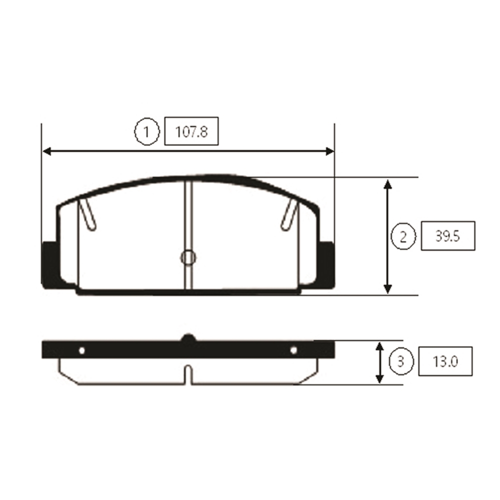 CTR GK0715 Колодки тормозные MAZDA RX 7 92-/MAZDA 323 1.8 T/626 91-94 задние
