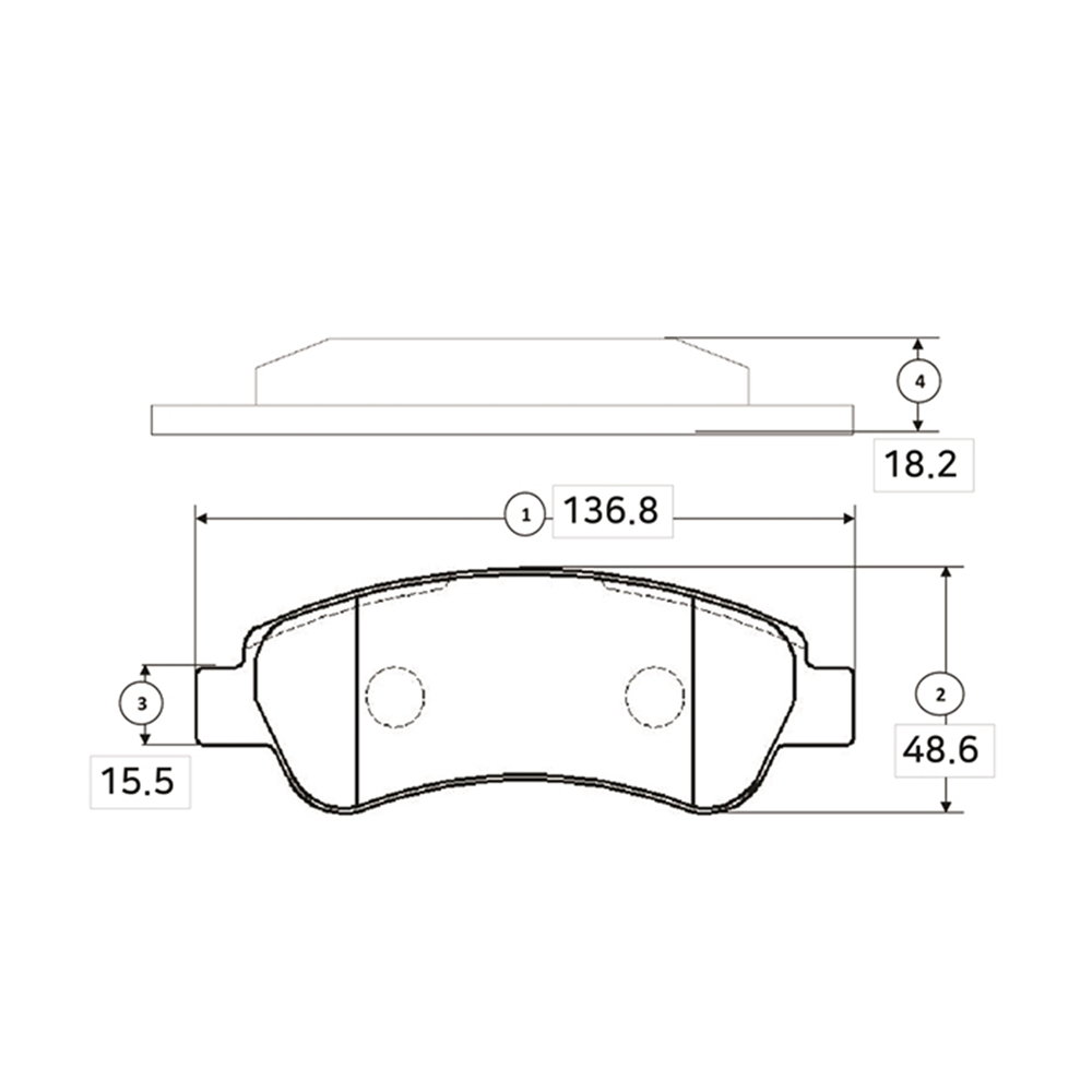 CTR GK0907 Колодки тормозные CITROEN JUMPER/FIAT DUCATO/PEUGEOT BOXER (250) 06- задние